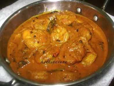 Chemmeen Thenga Pal Curry/Prawns Coconut Milk Curry - Kerela - Thirssur Style