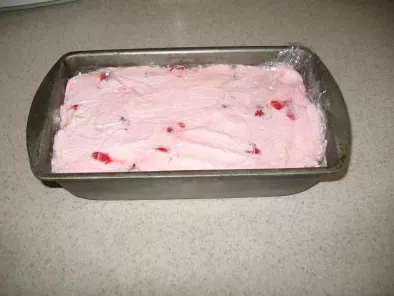 Cherry Bomb Ice Cream Loaf