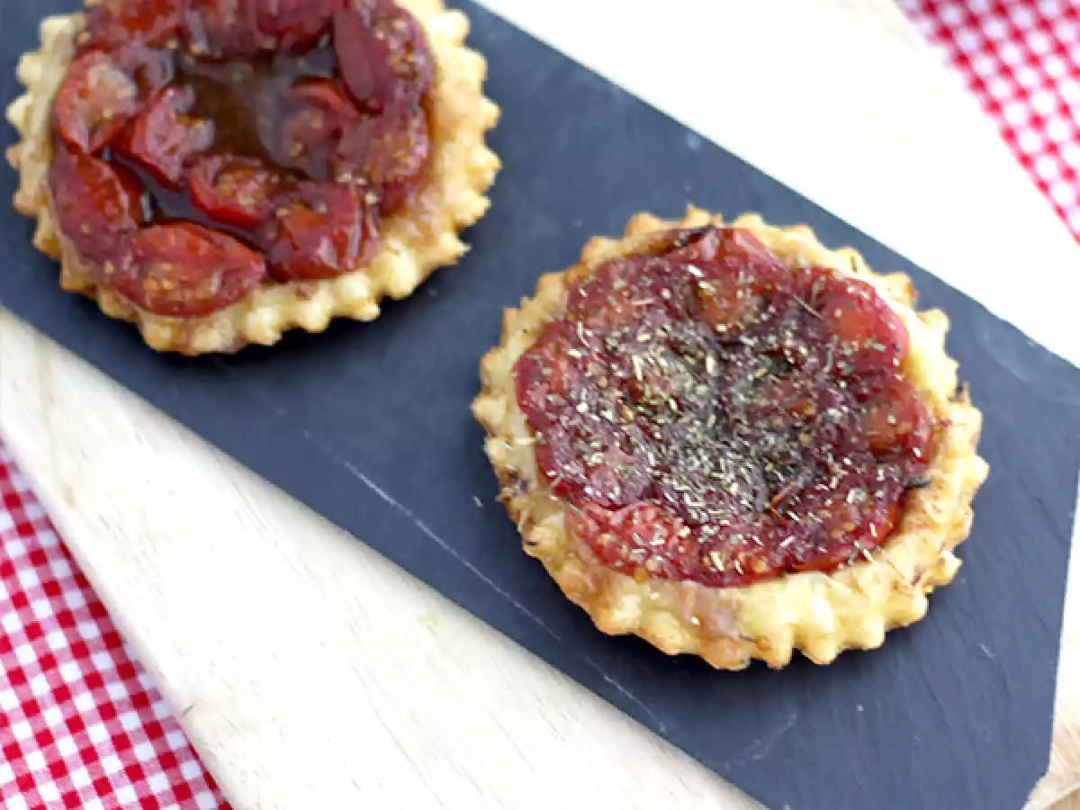 Cherry tomatoes tatin - video recipe ! - photo 2