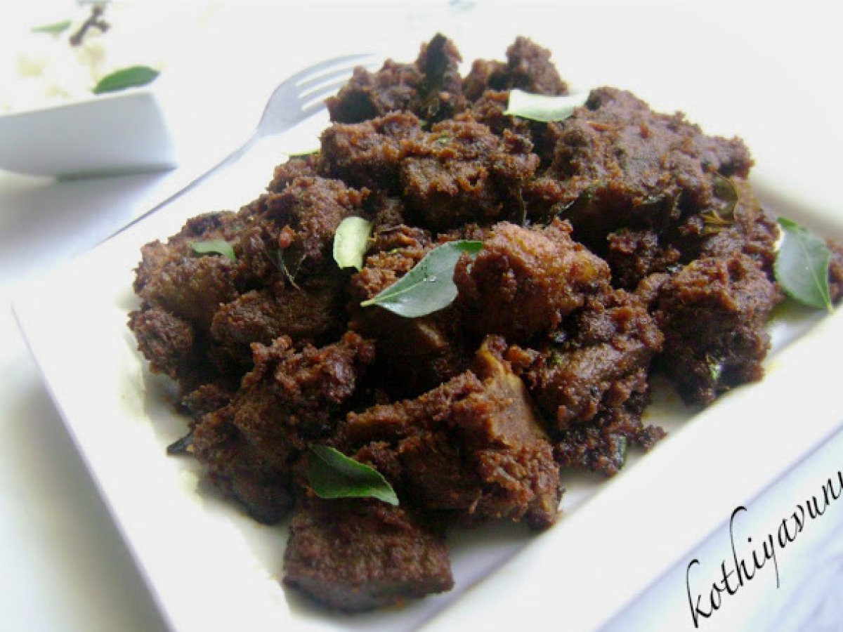 Chettinad Mutton Chukka Varuval /Spicy Lamb Dry Curry - photo 2