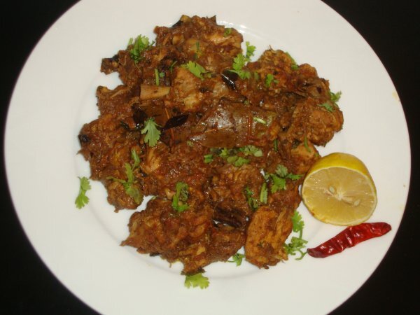 Chettinad Pepper Chicken Masala