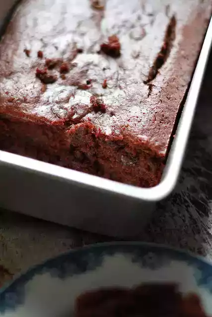 Chewy double chocolate persimmon cake recipe