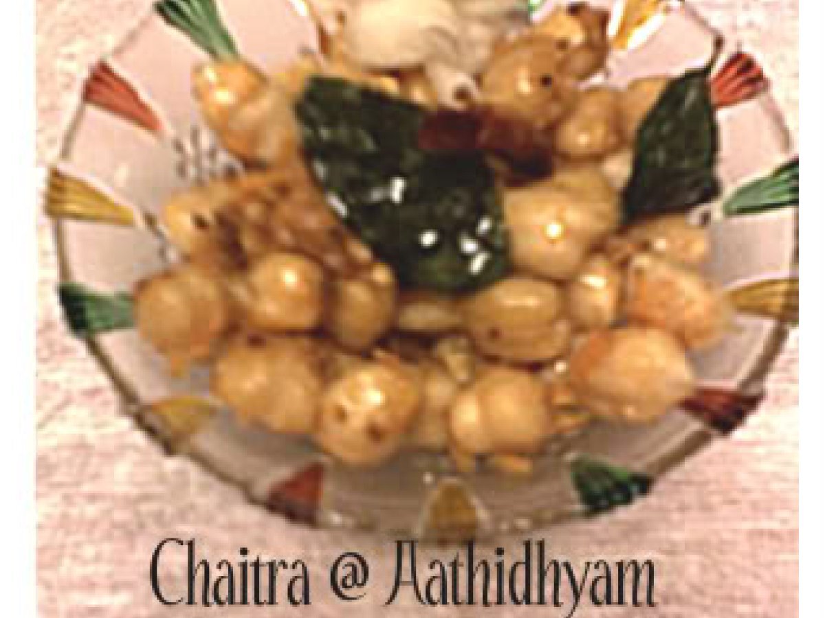 CHICK PEAS SALAD AKA SENAGALA TALIMPU