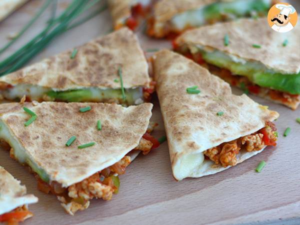 Chicken and avocado quesadillas - photo 2