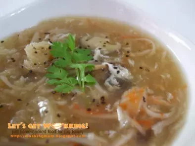 Chicken and Bamboo Pith (Thick) Soup, photo 2