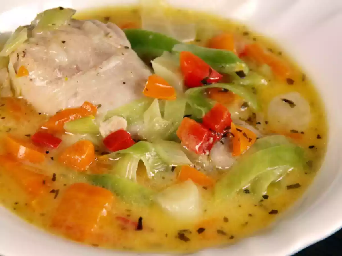 Chicken and Leek Soup (Cock-a-leekie)