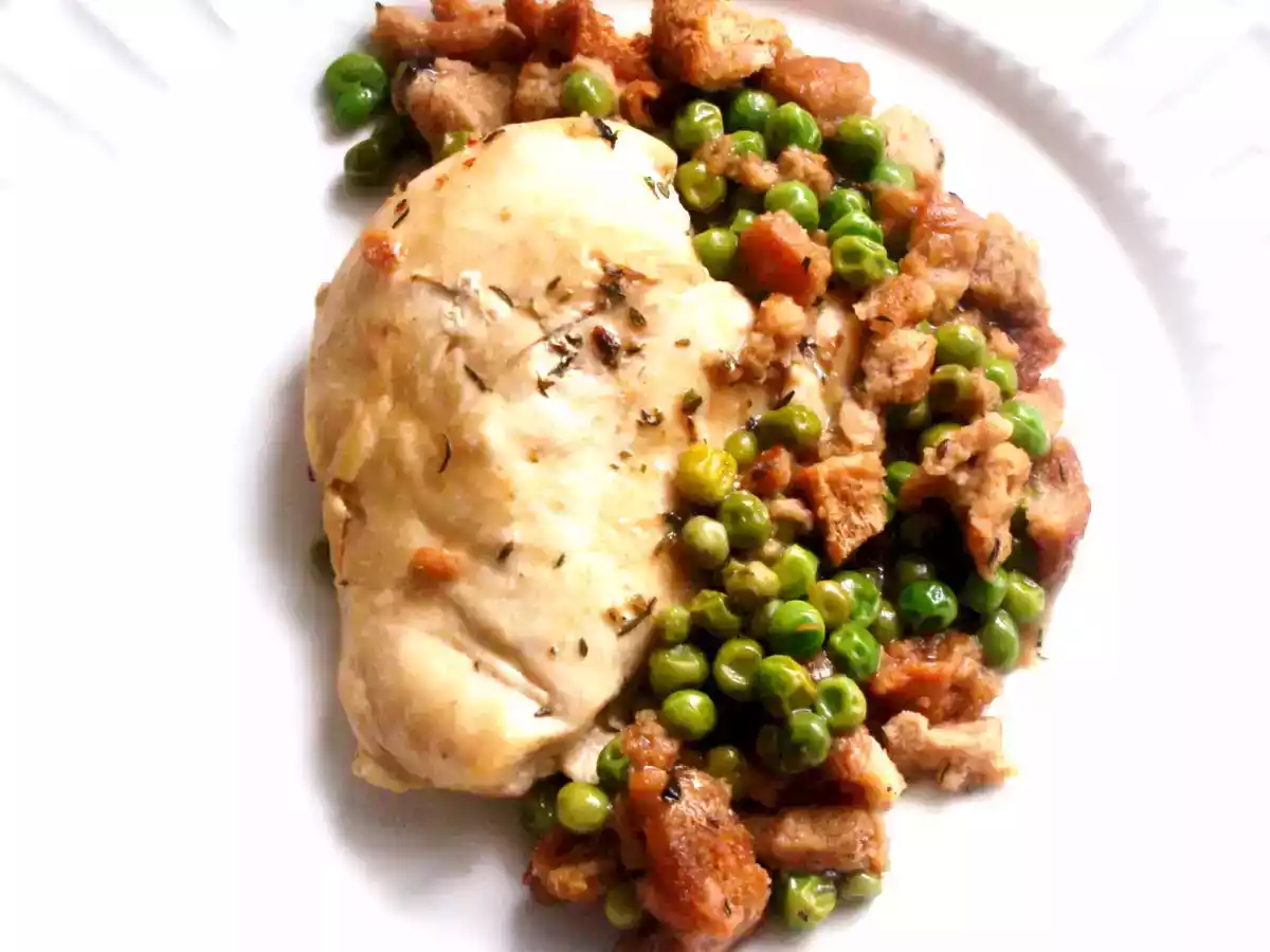 Chicken and Peas
