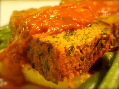 Chicken and Spinach Meatloaf