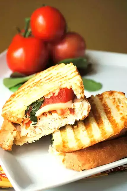 Chicken bacon panini recipe