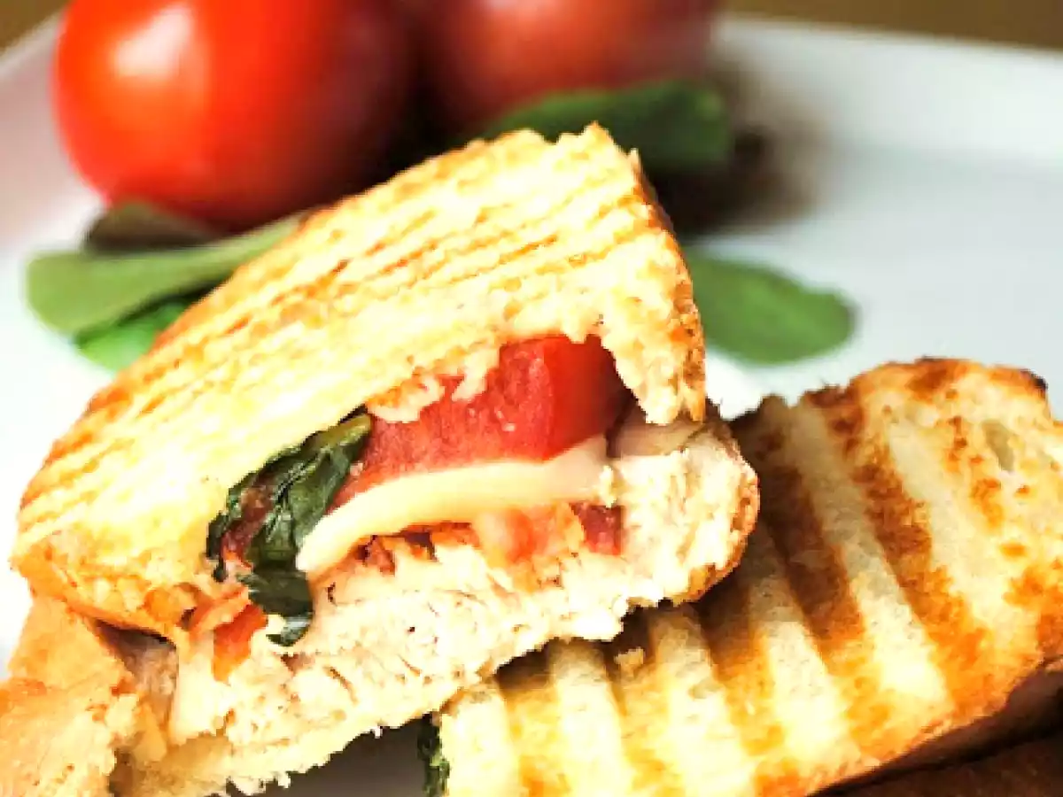 Chicken Bacon Panini