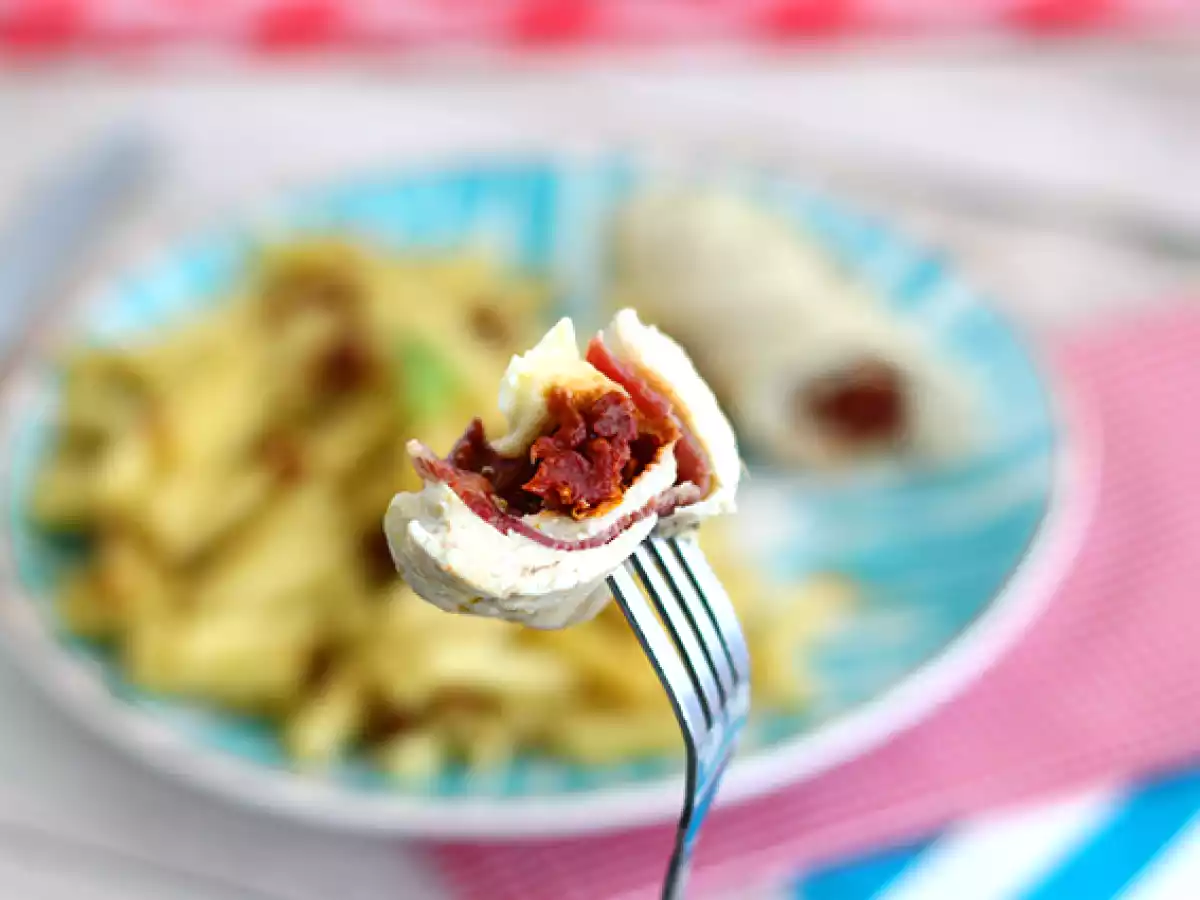 Chicken ballotines with mozzarella - photo 3