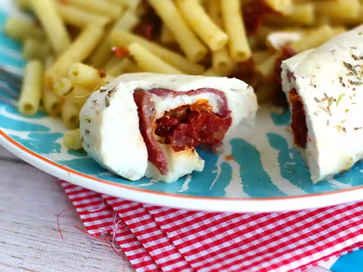 Chicken ballotines with mozzarella - photo 4