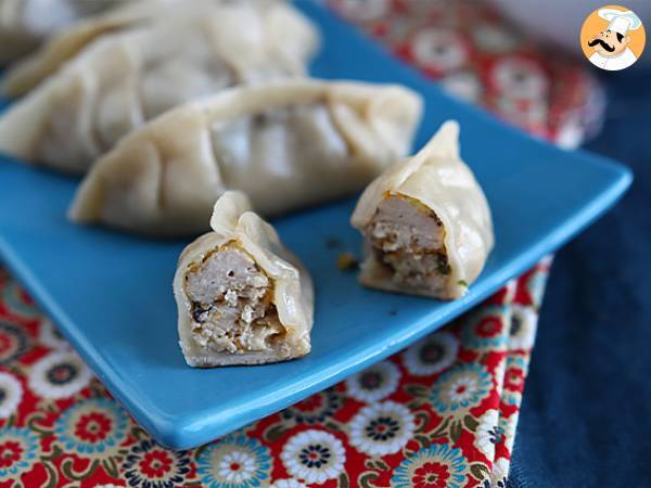 Chicken, carrot, and mushroom gyozas - photo 5