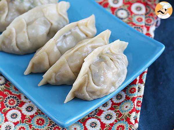 Chicken, carrot, and mushroom gyozas - photo 7