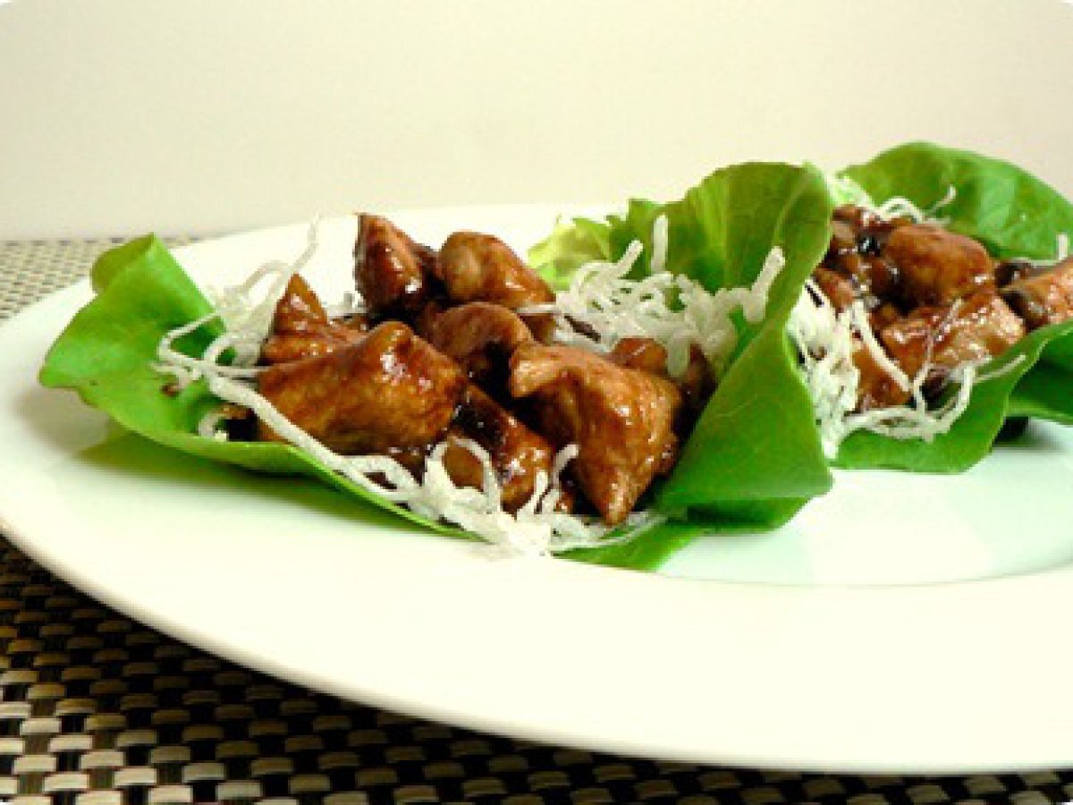 Chicken Lettuce Wraps