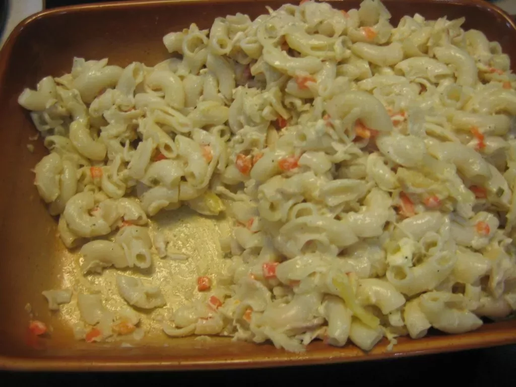 Chicken macaroni supreme salad - Recipe Petitchef
