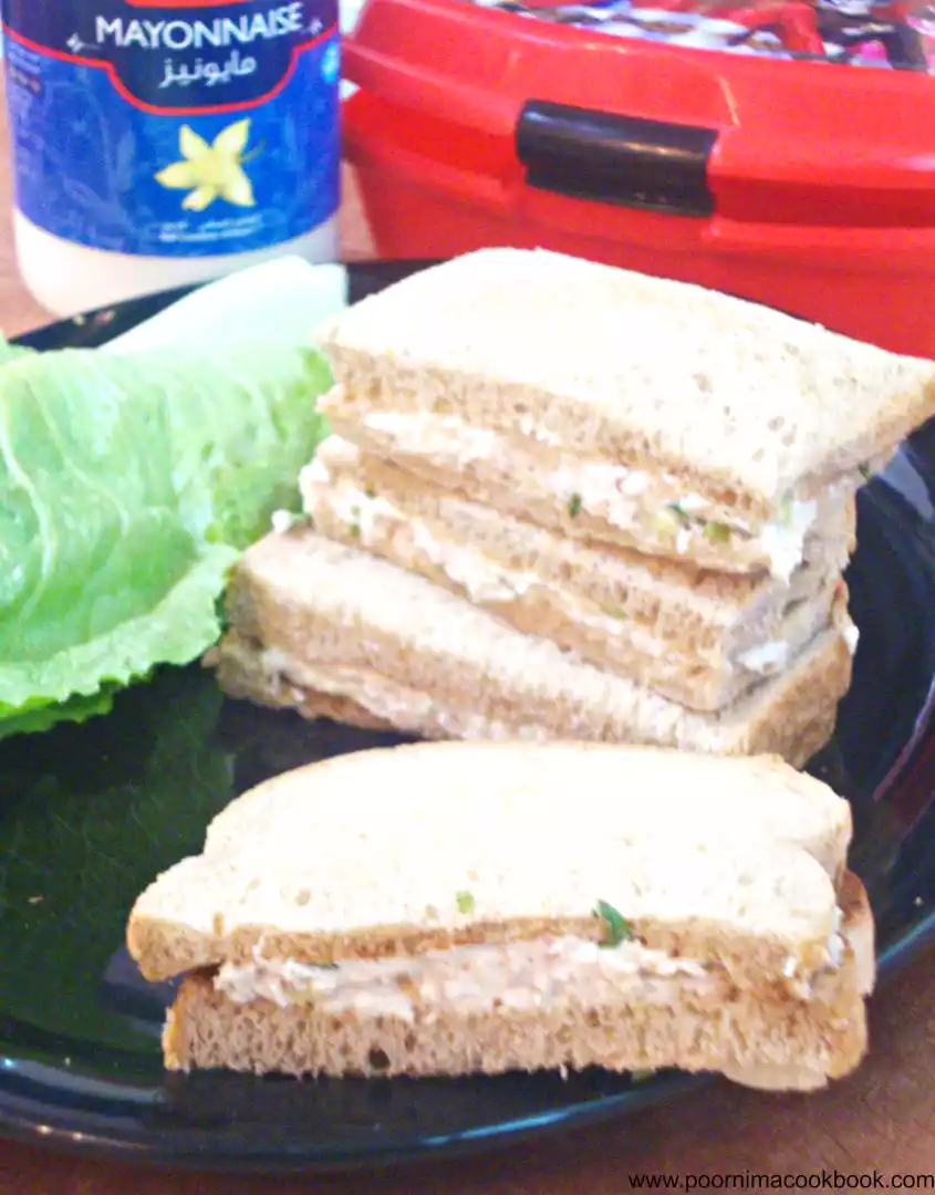 Chicken mayo sandwich recipe