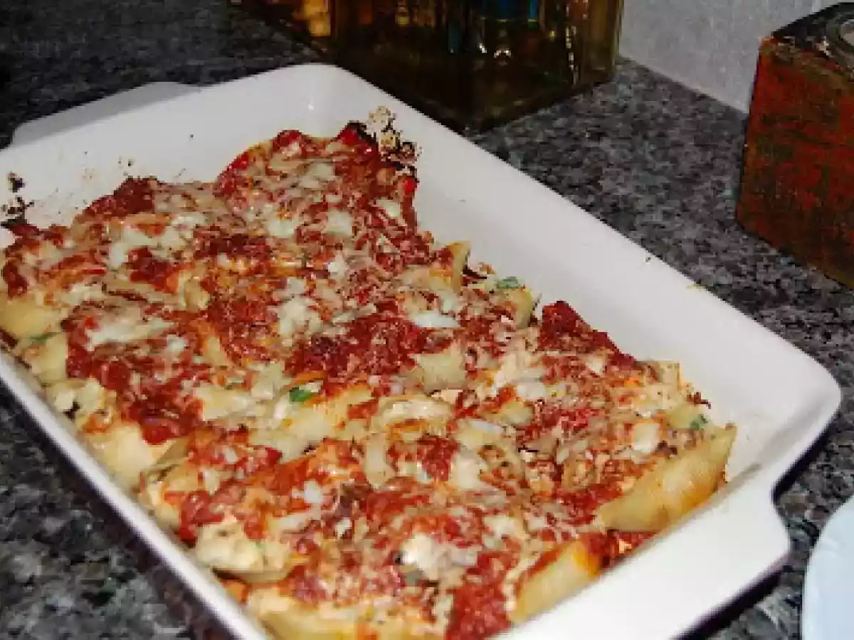 Chicken Sausage Stuffed Pasta Shells - photo 2