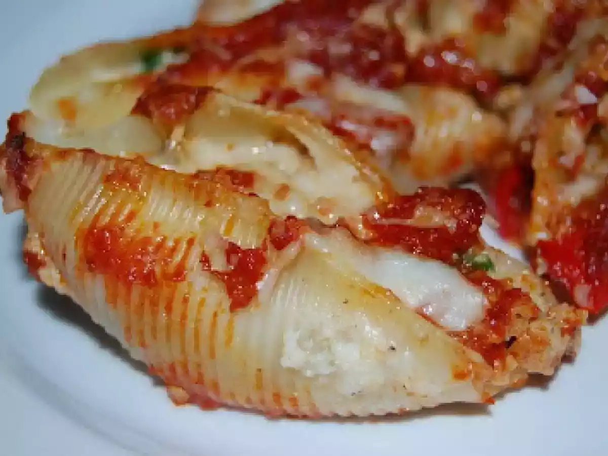 Chicken Sausage Stuffed Pasta Shells - photo 3