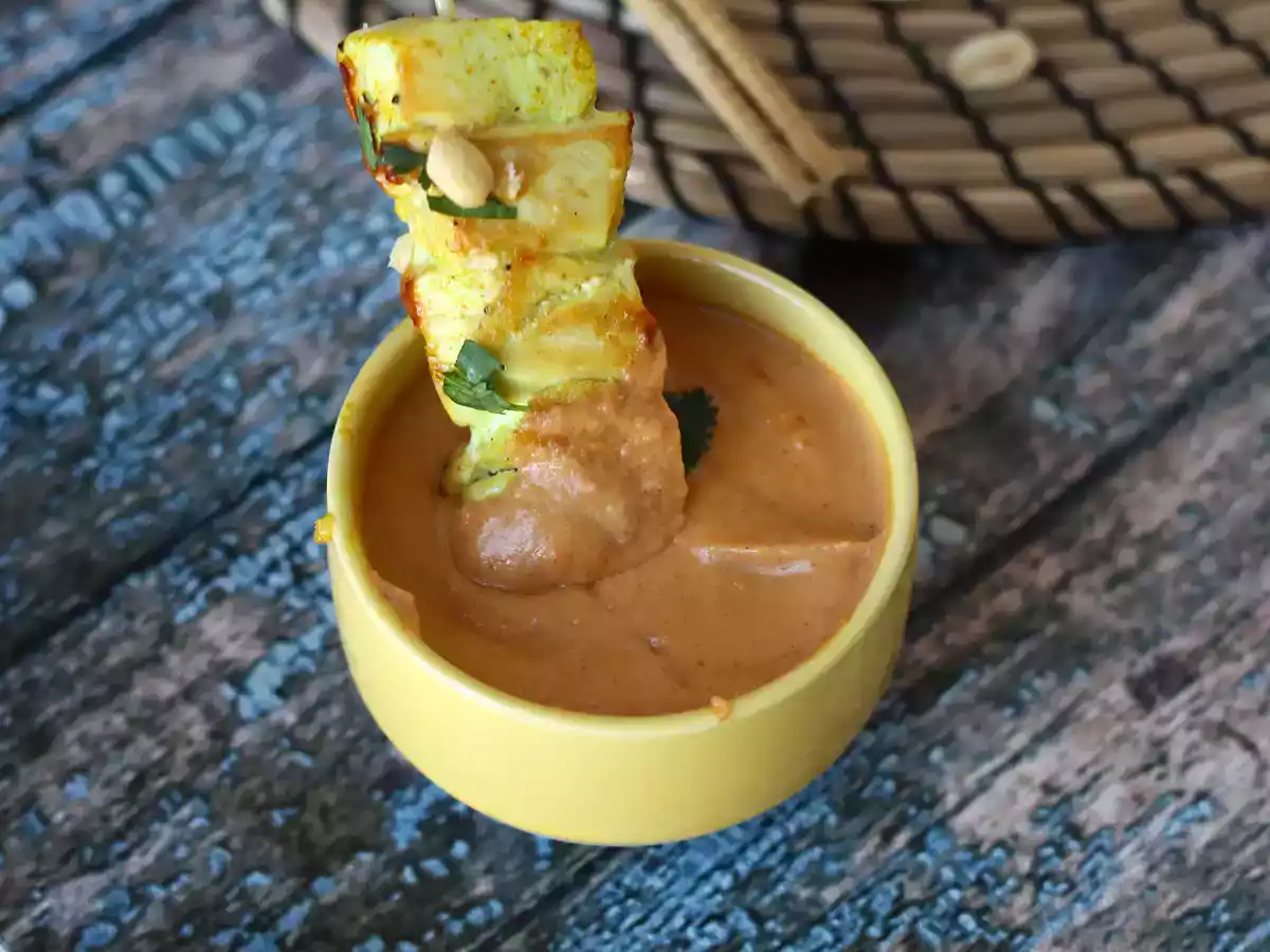 Chicken skewers with satay sauce, a culinary journey to asia! - photo 6