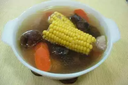 Chicken with Sweet Corns Chinese Soup