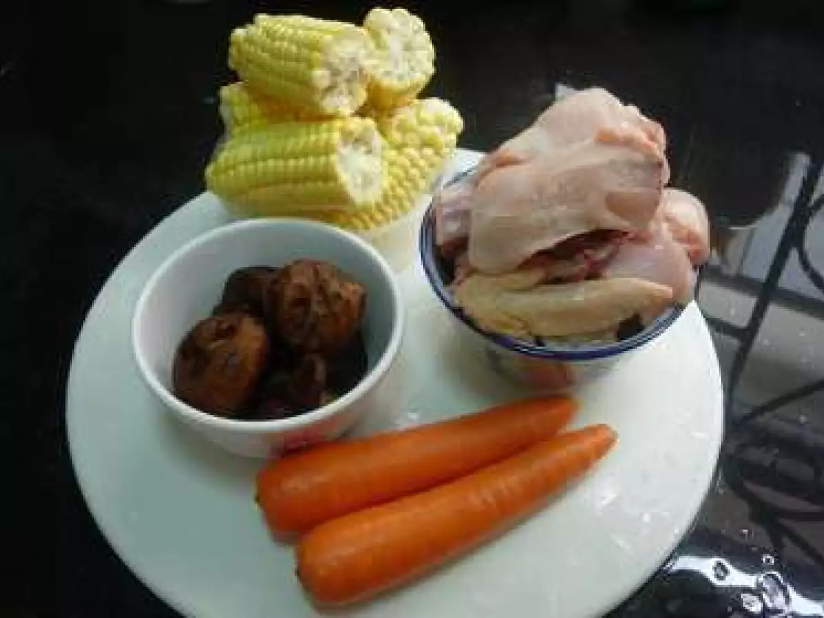 Chicken with Sweet Corn Chinese Soup - photo 5