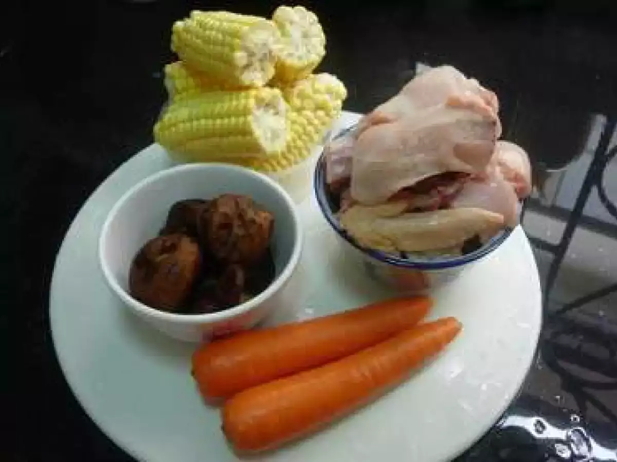 Chicken with Sweet Corn Chinese Soup - photo 7
