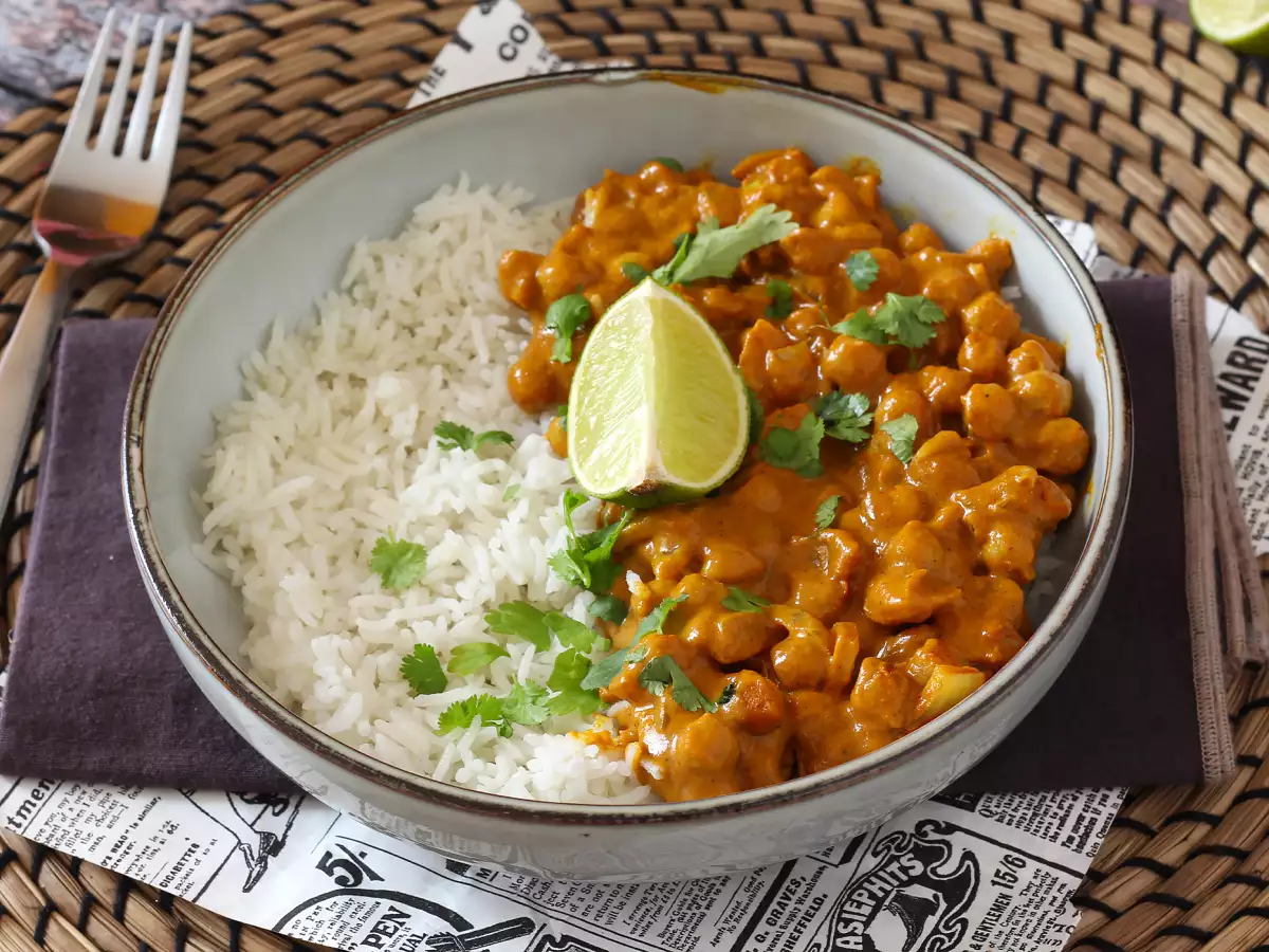 Chickpea curry: a delicious vegan recipe - photo 3
