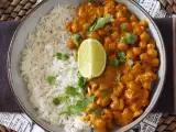 Chickpea curry: a delicious vegan recipe, photo 3