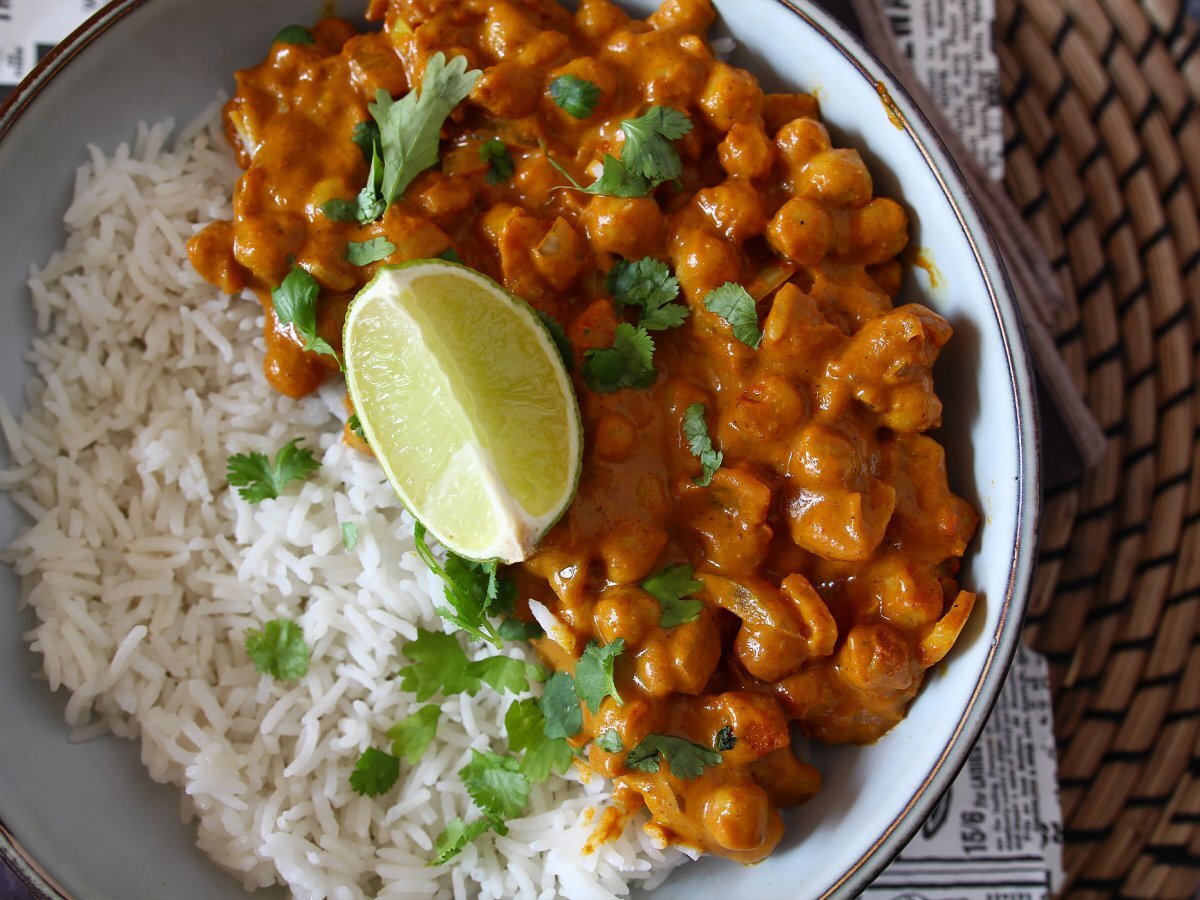 Chickpea curry, the super gourmet vegan recipe - photo 2