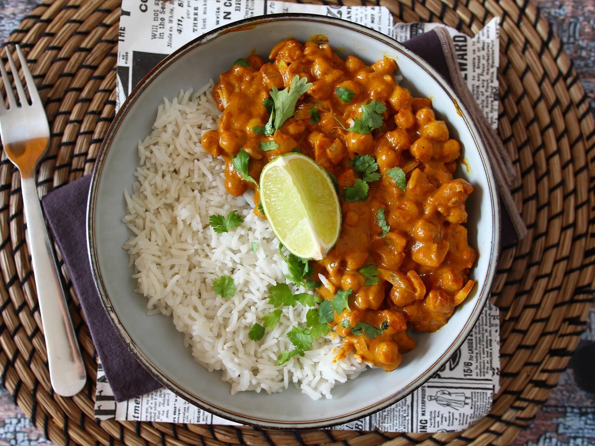 Chickpea curry, the super gourmet vegan recipe - photo 5