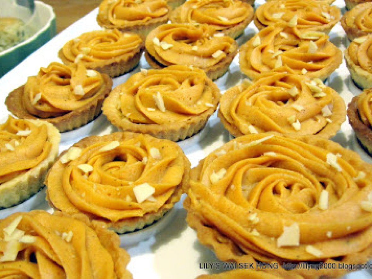 Chiffon Sweet Potato Tarts