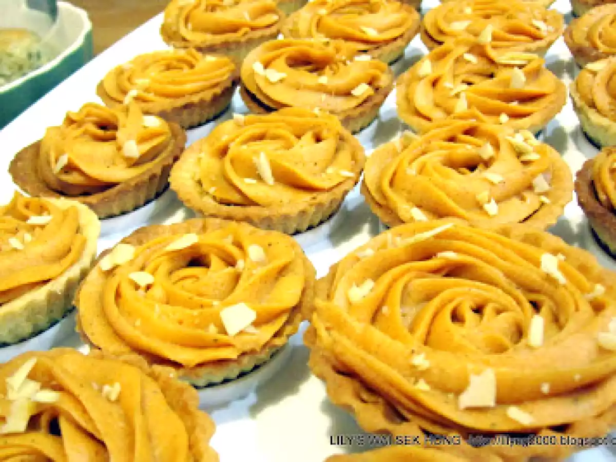 Chiffon Sweet Potato Tarts