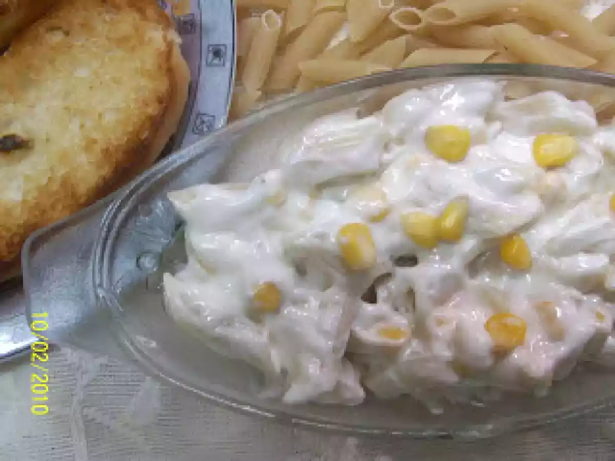 Chilled Penne Pasta and Sweet Corn Salad - photo 3
