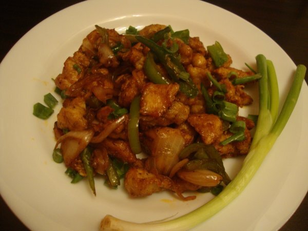 Chilli chicken dry