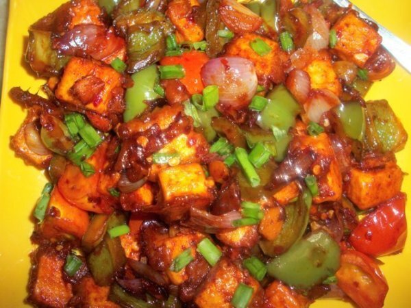 Chilli paneer