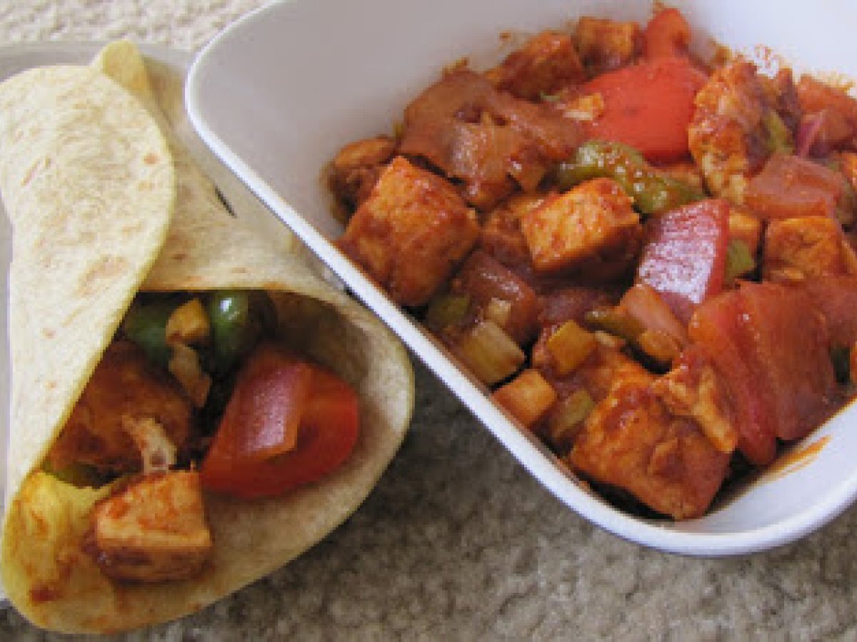 Chilli Tofu Wrap - photo 2