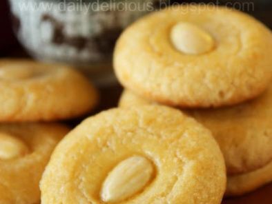 Chinese almond cookies, Recipe Petitchef