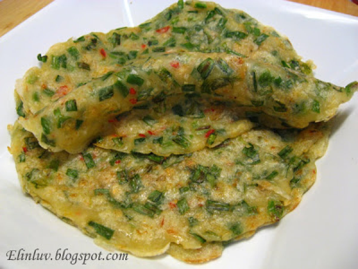 Chinese Chives Pancake - photo 3