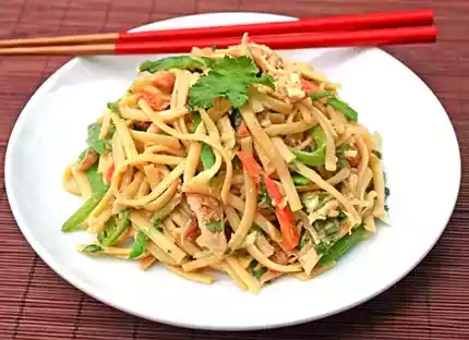 Chinese noodle and chicken salad recipe