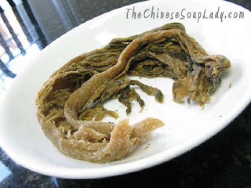 Chinese Recipe Steamed Mui Choy with Pork Belly, photo 2