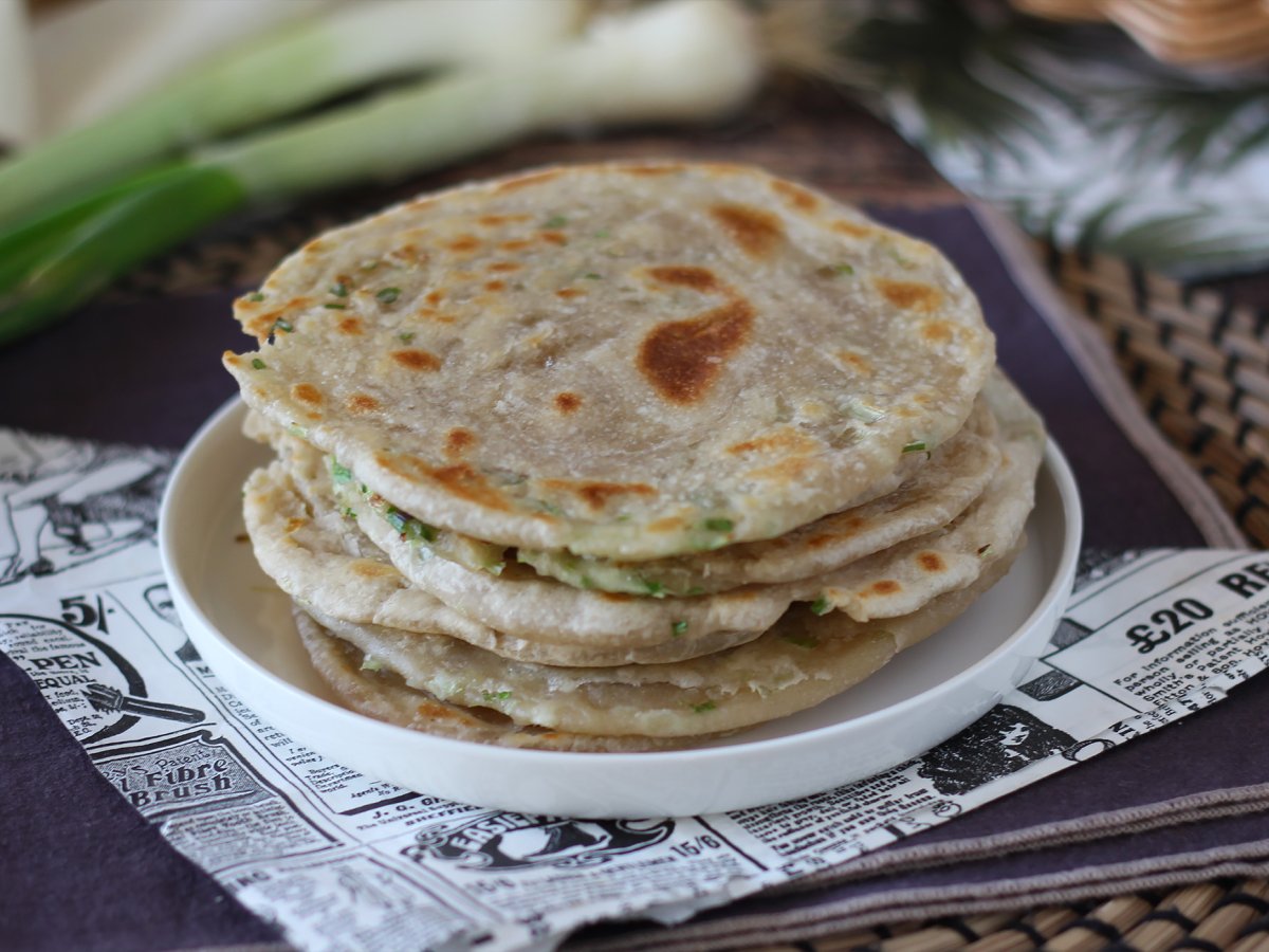 Chinese scallion pancakes