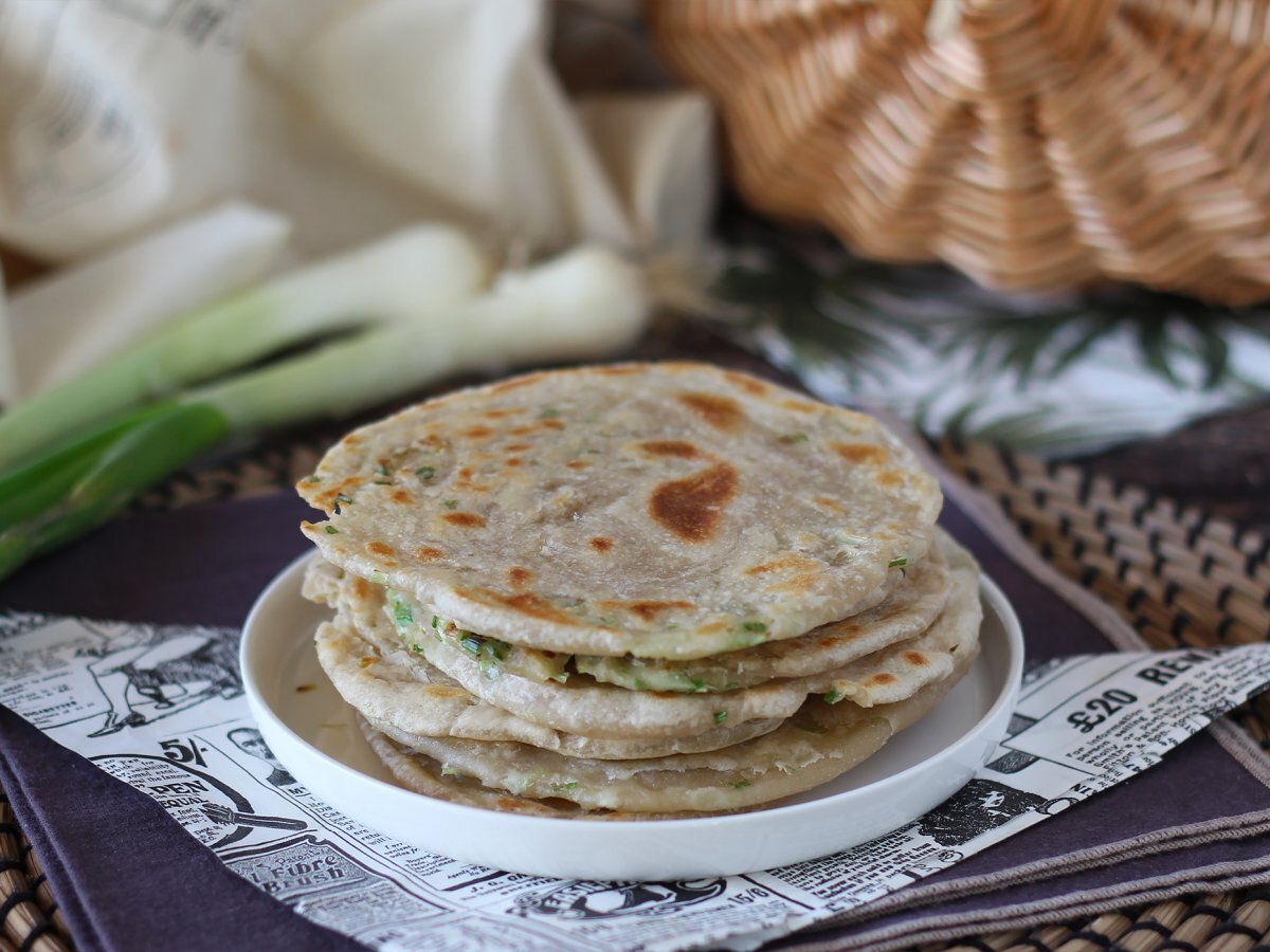 Chinese scallion pancakes - photo 3