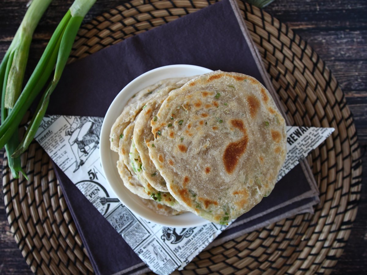 Chinese scallion pancakes - photo 5