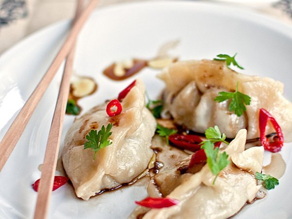 Chinese steamed dumplings