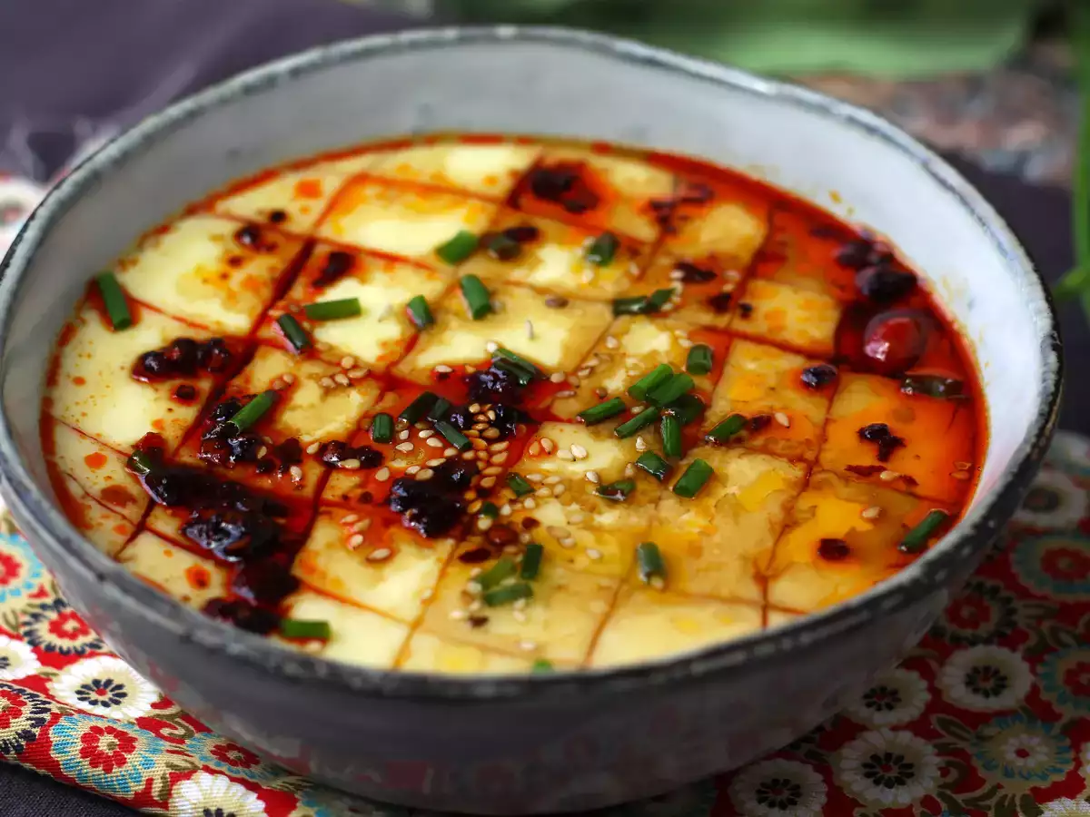 Chinese steamed eggs: the Chinese recipe for steamed silky eggs with just two ingredients! - photo 7