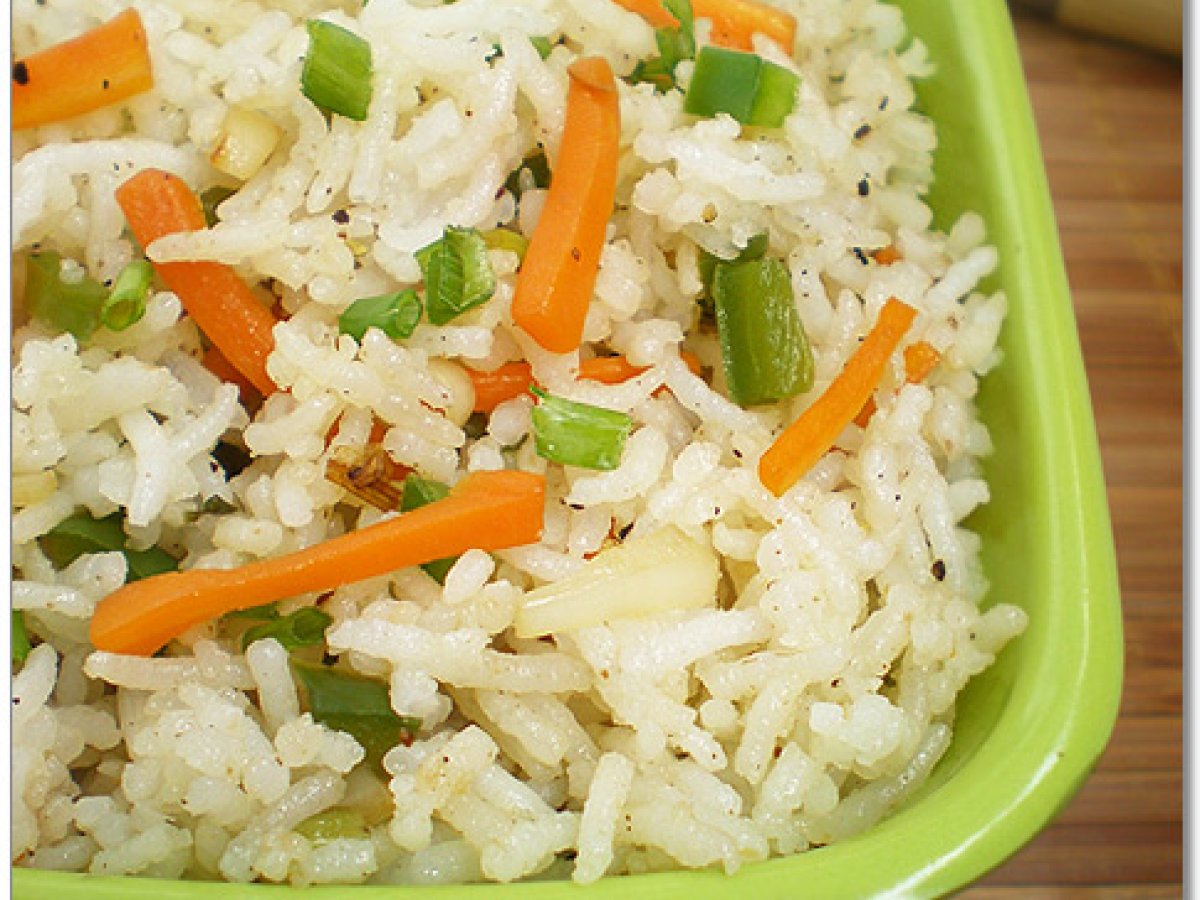 Chinese Veg Fried Rice - Restaurant Style - photo 2