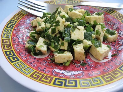 Chives and Tofu Stir-Fry or Bake