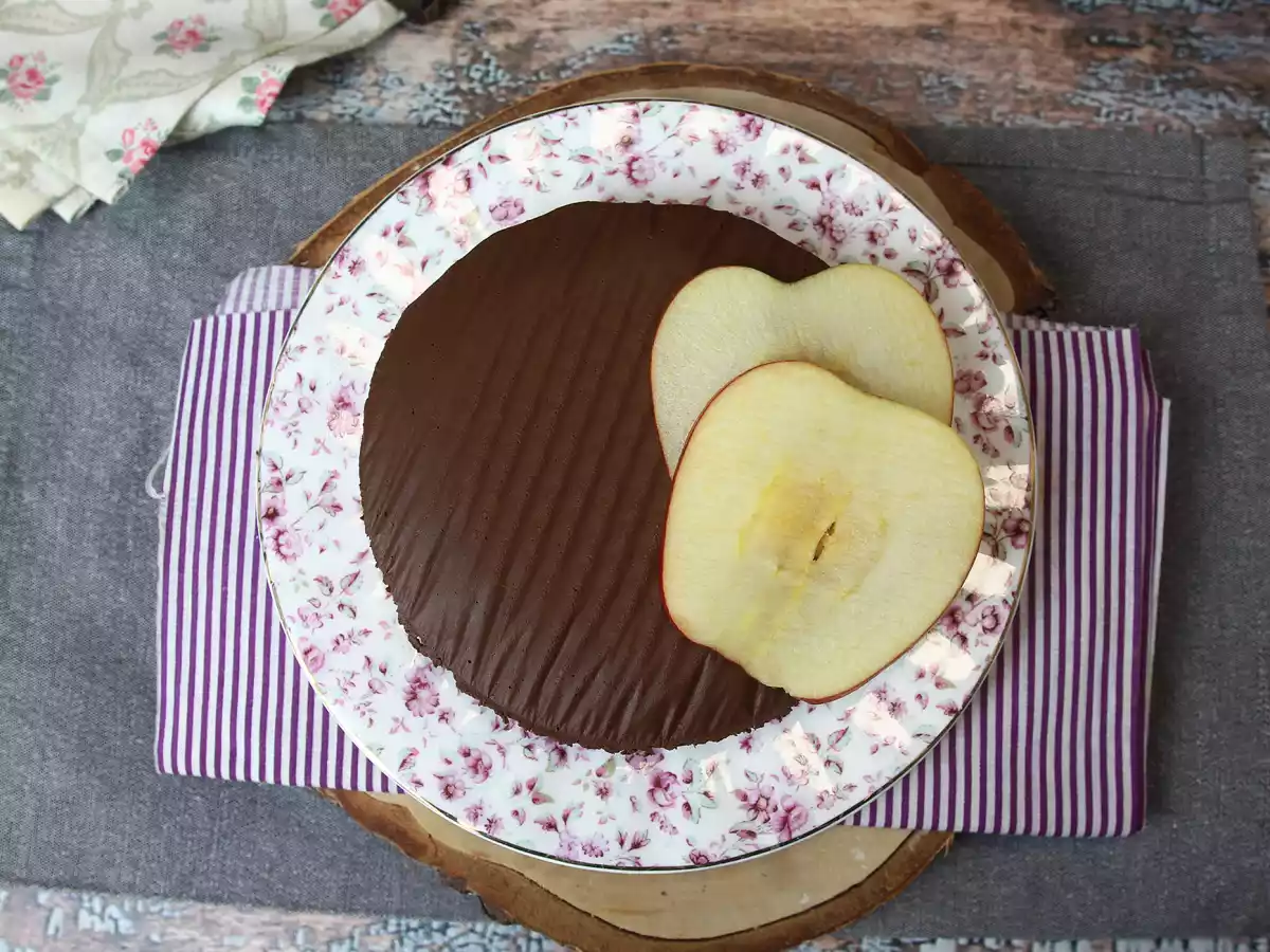 Chocolate and apple fudge, the super-easy dessert you can make with just 2 ingredients! - photo 5