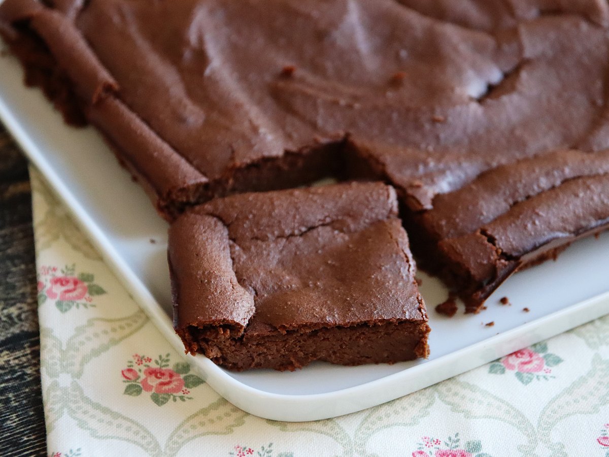 Chocolate and butternut squash cake